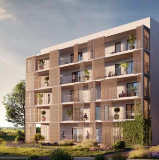 Low-rise,Residential,Complex,3d,Rendering